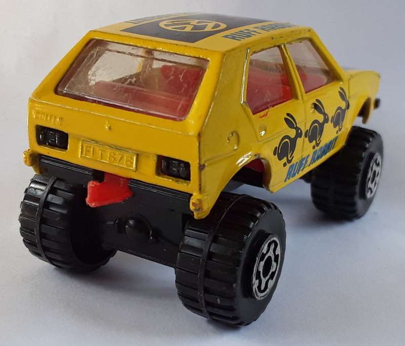 Matchbox Lesney Volkswagen Golf 4X4 Rabbit Made in 1982 Vintage Die Cast Model