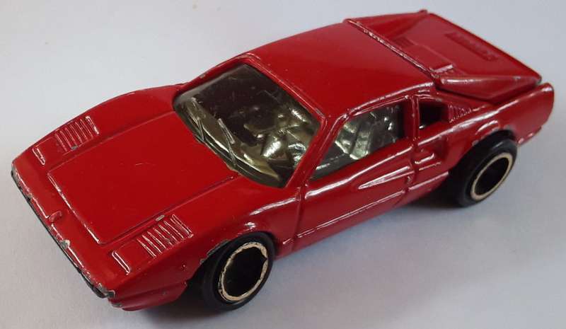 Tomica Ferrari 308 GTS Made in Japan Matchbox Scale Model Highly detailed