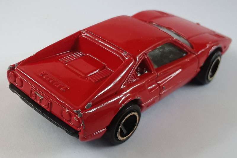Tomica Ferrari 308 GTS Made in Japan Matchbox Scale Model Highly detailed
