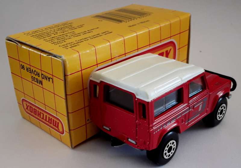 Matchbox #35 Land Rover 90 Produced in 1983. Mint Boxed 39 year old collectable