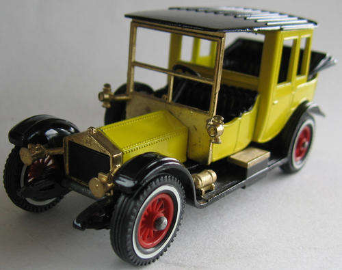 BOXED Matchbox Lesney Models Of Yesteryear Y-7 1912 Rolls Royce - 1978 Made in England Vintage