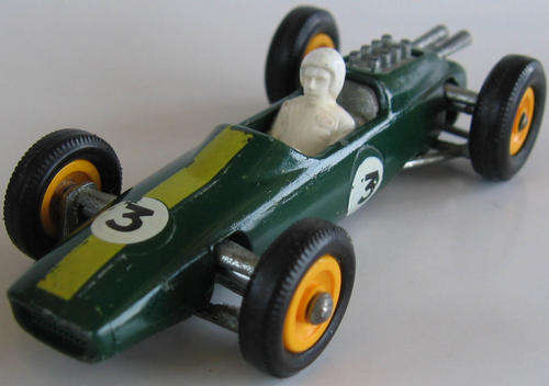 MATCHBOX Lesney 1-75 Series Regular Wheels #19 Lotus Racing Car 1965