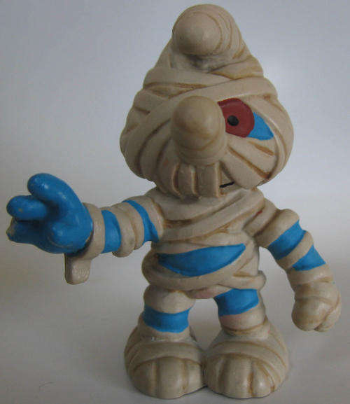 MUMMY EGYPT SMURF SMURFS 2005 Peyo Schleich vintage collectable toy FIGURE