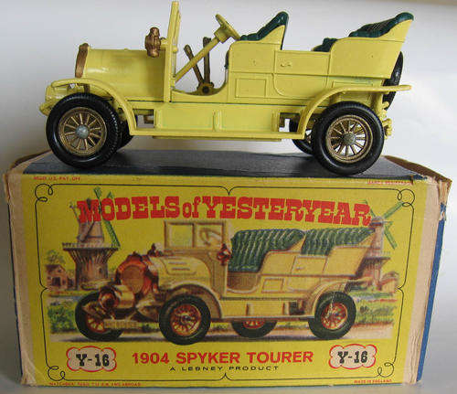 MATCHBOX Lesney Models Of Yesteryear Y-16 1904 Spyker Veteran Automobile BOXED 1:45 SCALE