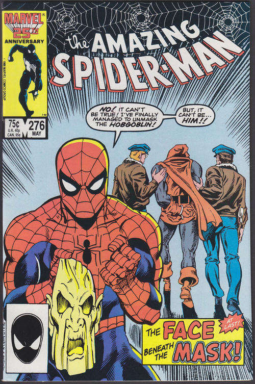 Amazing Spiderman #276 May 1986 Comic Vintage Mint Condition Hobgoblin Appearance