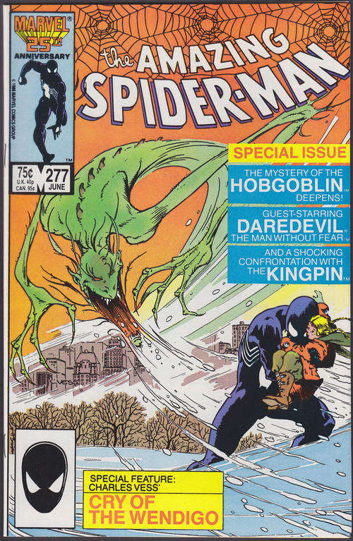 Amazing Spiderman #277 May 1986 Comic Vintage Mint Condition Hobgoblin Kingpin Daredevil appearance
