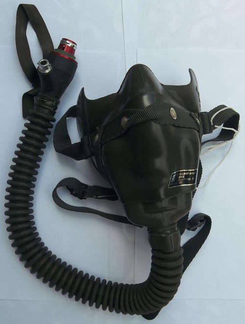 South African 1970's Fighter Pilot Oxygen Mask MIRAGE Border War Vintage Jet