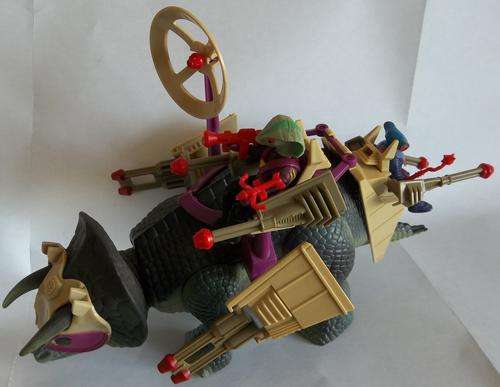 DINO RIDERS TRICERATOPS 1980's Vintage Collectable Toy 100% working order