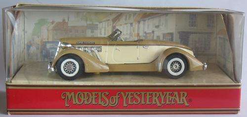MATCHBOX "Models Of Yesteryear" Y-19 1936 AUBURN SPEEDSTER Mint & Boxed Die Cast Model