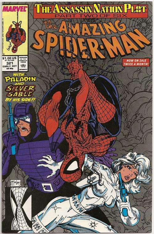 THE AMAZING SPIDERMAN COMIC #321 Marvel Comics Spider Man spider-man