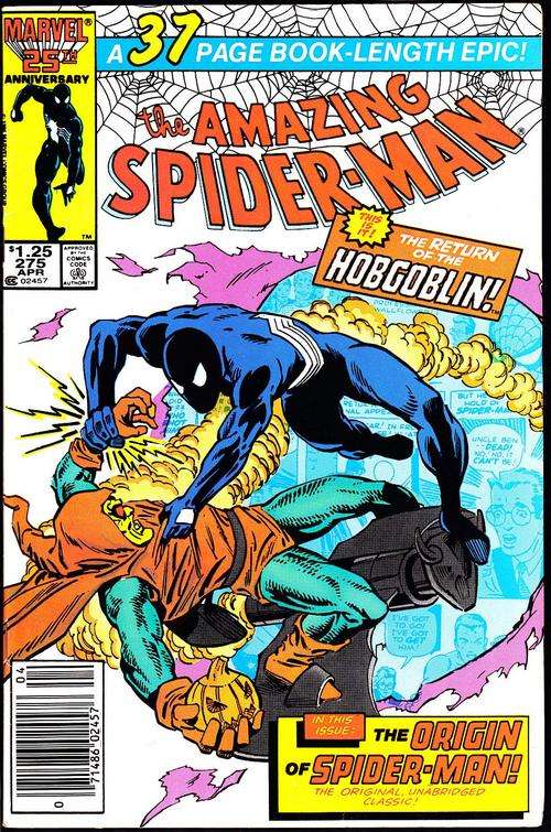THE AMAZING SPIDERMAN COMIC #275 Marvel Comics Spider Man spider-man