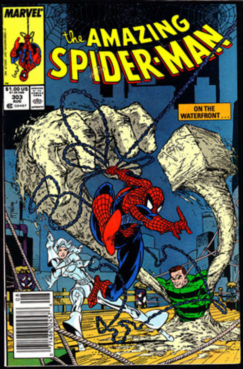 THE AMAZING Spiderman COMIC #303 SUPER HERO Marvel Comics Spider Man