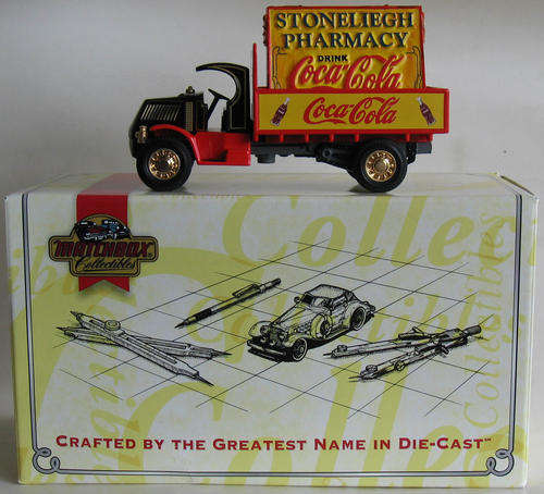 Matchbox Collectibles Coca Cola Brand 1920 AC Mack COKE - ADVERTISING MODEL - BOXED 1998