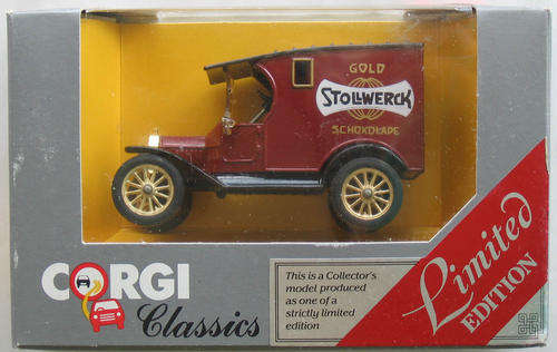 Corgi Classics LIMITED EDITION Ford Model T - BOXED CHOCOLATE ADVERTISING