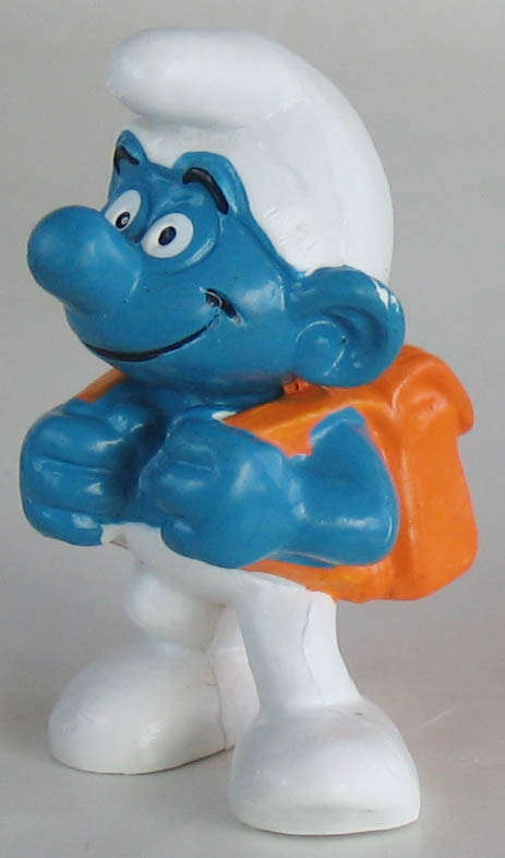 SCHOOL SMURF - PEYO SCHLEICH - VINTAGE - SMURFS - Smurfs