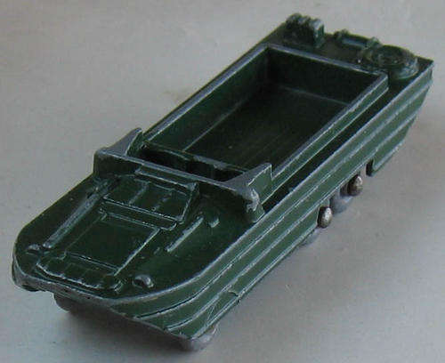 MATCHBOX Lesney 1-75 Series Regular Wheels #55 D.U.K.W Amphibian Military model - 1958 ENGLAND