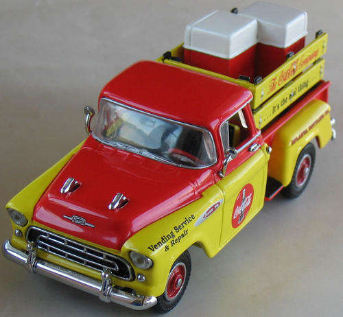 BOXED Matchbox Collectibles COCA COLA Brand 1957 Chevy Truck (Bakkie) COKE DIE CAST MODEL
