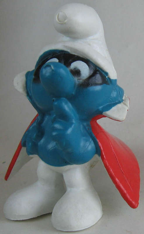 SPY SMURF 1966 SMURFS - Smurfs Peyo Schleich vintage collectable toy FIGURE