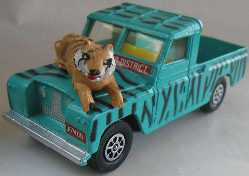 Corgi Whizzwheels Land Rover 109 WB SAFARI - 1970 - Made in England - Vintage Die Cast