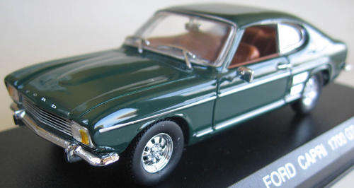 Detail Cars Marketed By Corgi # 302 Ford Capri 1700 GT 1969 SCALE: 1/43