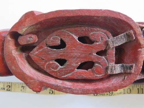 Wooden Elephant with Weights & Scales