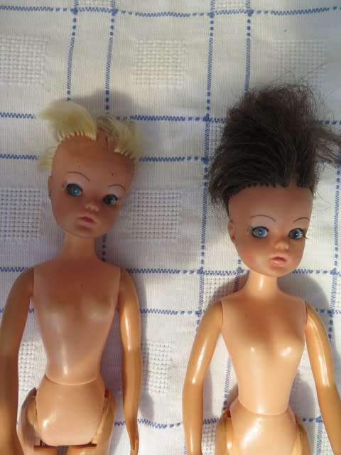 Vintage Sindy Dolls for parts X 2