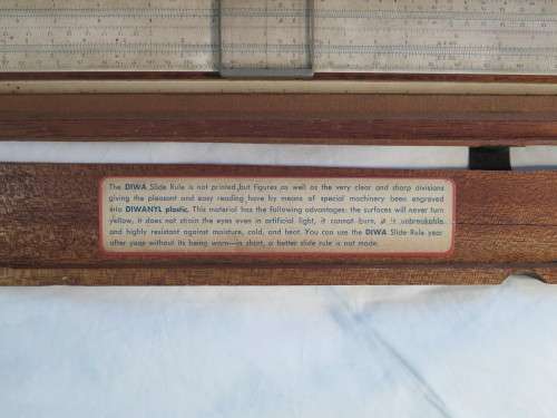 Slide Rule Diwa Electro No 111