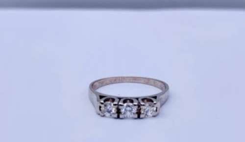 18CT White Gold Eternity Ring