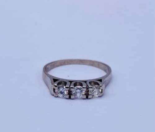 18CT White Gold Eternity Ring