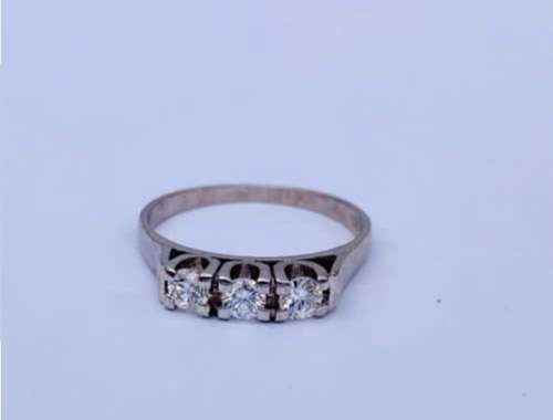 18CT White Gold Eternity Ring