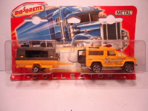 Majorette - Land Rover - Defender - 90 - Extraxtor + Trailer - box opened