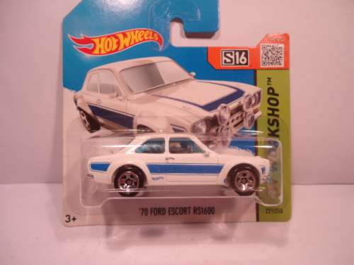 Hotwheels - # 221/250 - Workshop - '70 Ford Escort RS1600 - 2015