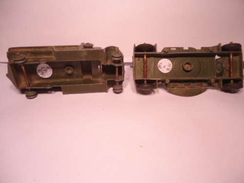 Dinky Toys - #  151b & 161b - Covered Wagon and Anti Aircraft Gun - To Restore