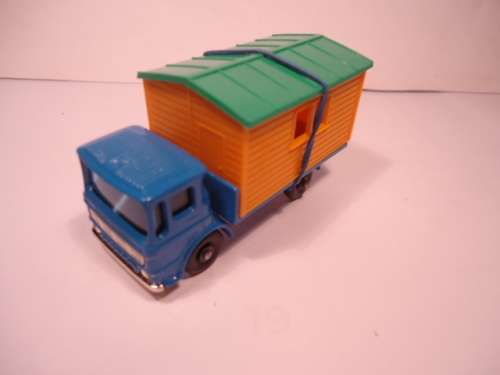 Matchbox Regular Wheels - # 60B - Leyland Truck with Site Office - BPW