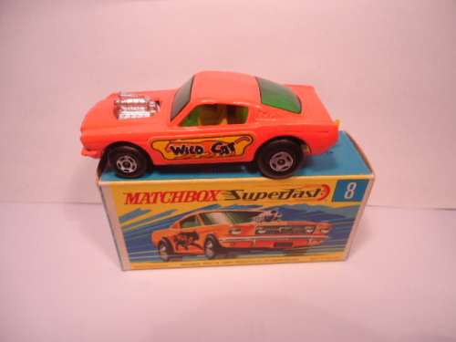 Matchbox Superfast - # 8F - Ford Mustang - Wild Cat