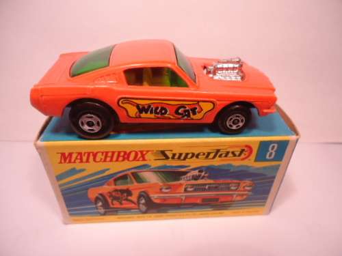 Matchbox Superfast - # 8F - Ford Mustang - Wild Cat