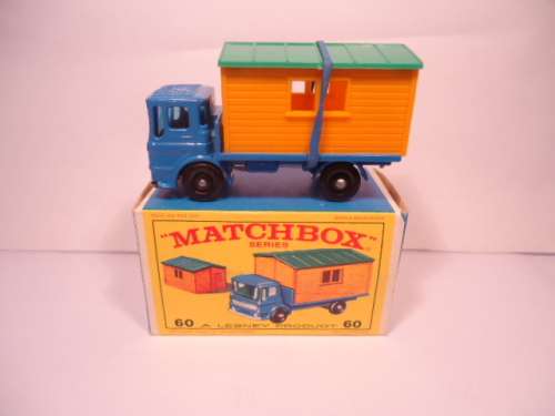 Matchbox Regular Wheels -  60B - Leyland Truck with Site Office - BPW
