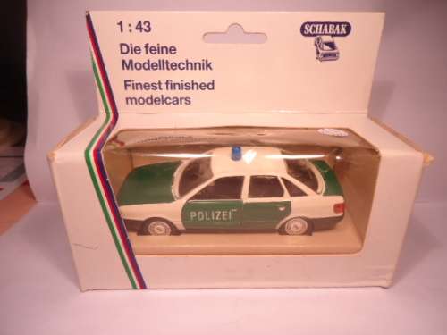 Schabak  - # 1035/1037 - Audi 80 Quattro - Polizei