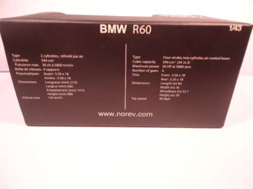 Norev - BMW R60 - 1956 - # 97011