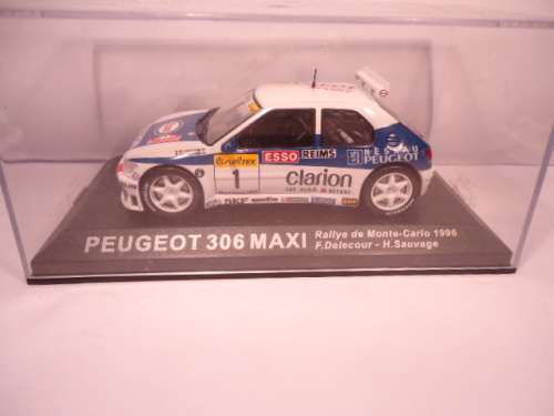 WRC Rally Series - Peugeot 306 Maxi - Rallye de Monte Carlo 1996 - Delecour/Sauvago