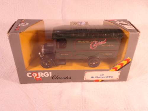 CORGI - 1929 Thornycroft Deliver Van - Castrol - # C821