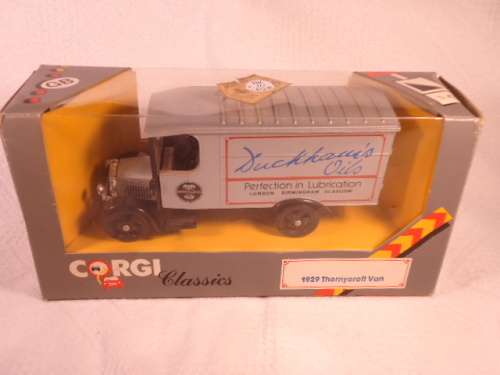 CORGI - 1929 Thornycroft Deliver Van - Duchams Oils - # C845