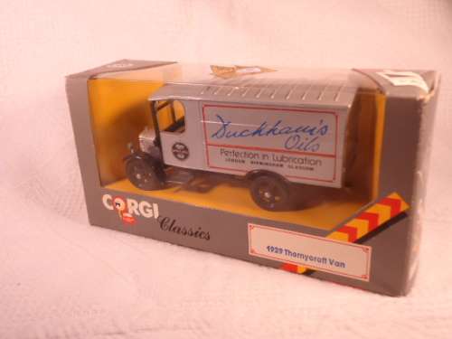 CORGI - 1929 Thornycroft Deliver Van - Duchams Oils - # C845