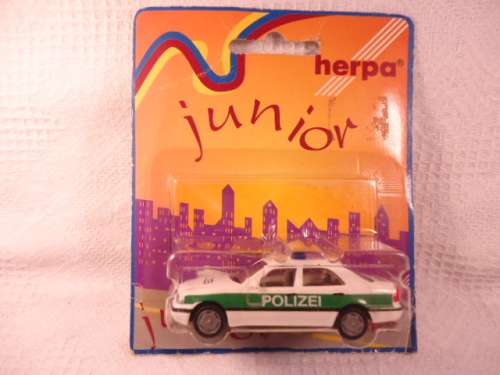 Herpa - Junior Mercedes Benz C220 - Polizei