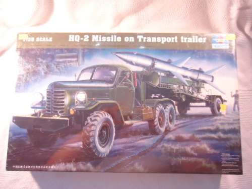 Trumpeter - HQ-2 Missile on Transport Trailor - # 205