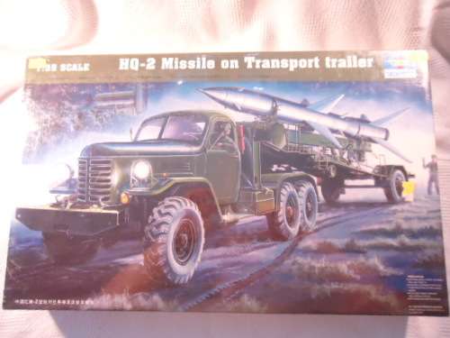 Trumpeter - HQ-2 Missile on Transport Trailor - # 205