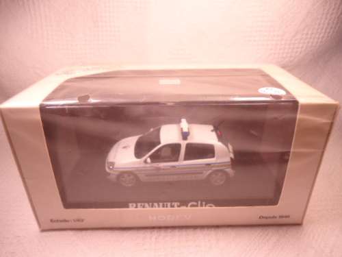 Norev - Renault Clio Police de Paris - Circulation