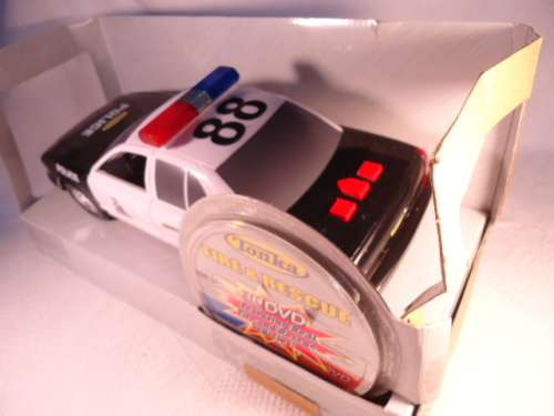 Tonka - Police Car - Battery Operated - Lights and sound - # 05036 - Plastic