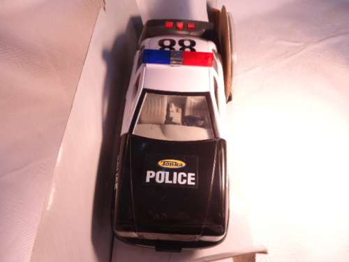 Tonka - Police Car - Battery Operated - Lights and sound - # 05036 - Plastic