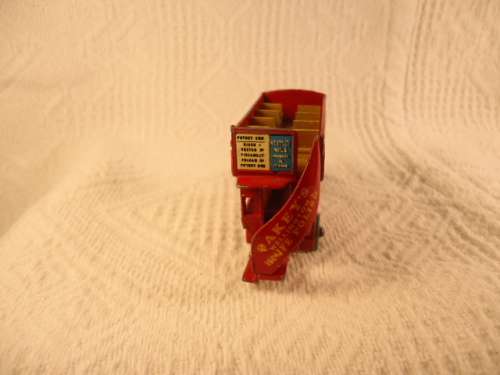 Matchbox - MOY - 1911 `B` type london Bus - Dewar`s - # Y2